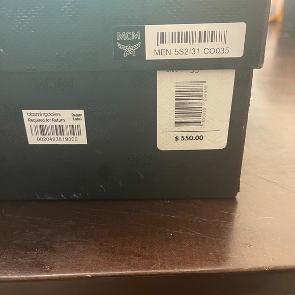 Authentic MCM mid top sneakers - Picture 5 of 6